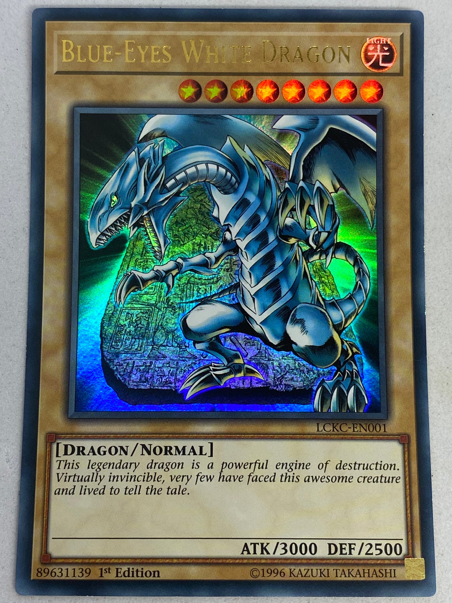 Blue-Eyes White Dragon LCKC-EN001