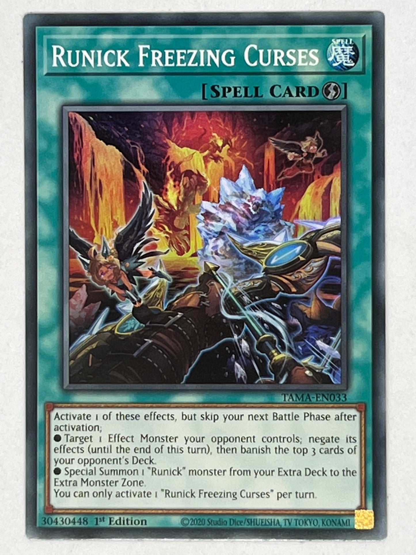 Runick Freezing Curses TAMA-EN033