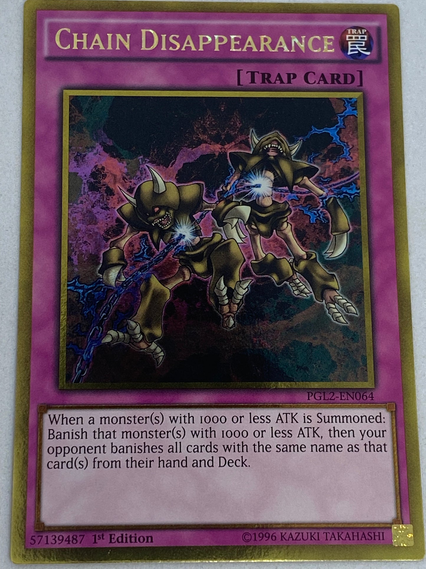 Chain Disappearance PGL2-EN064