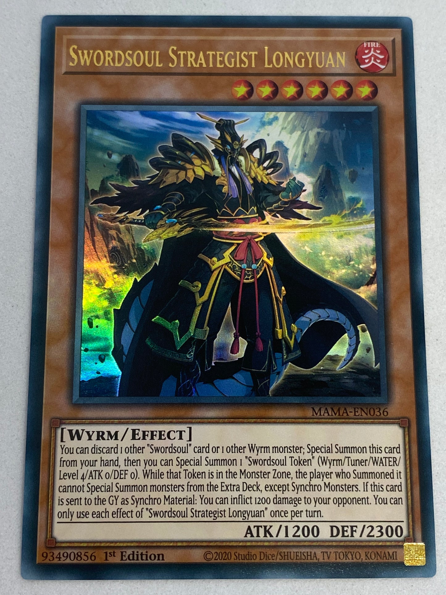 Swordsoul Strategist Longyuan MAMA-EN036