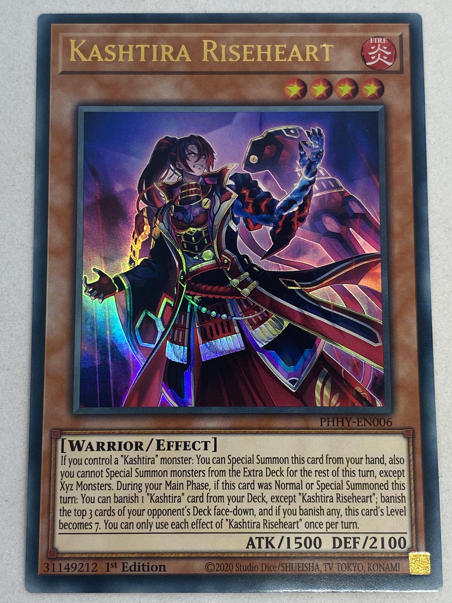 Kashtira Riseheart PHHY-EN006