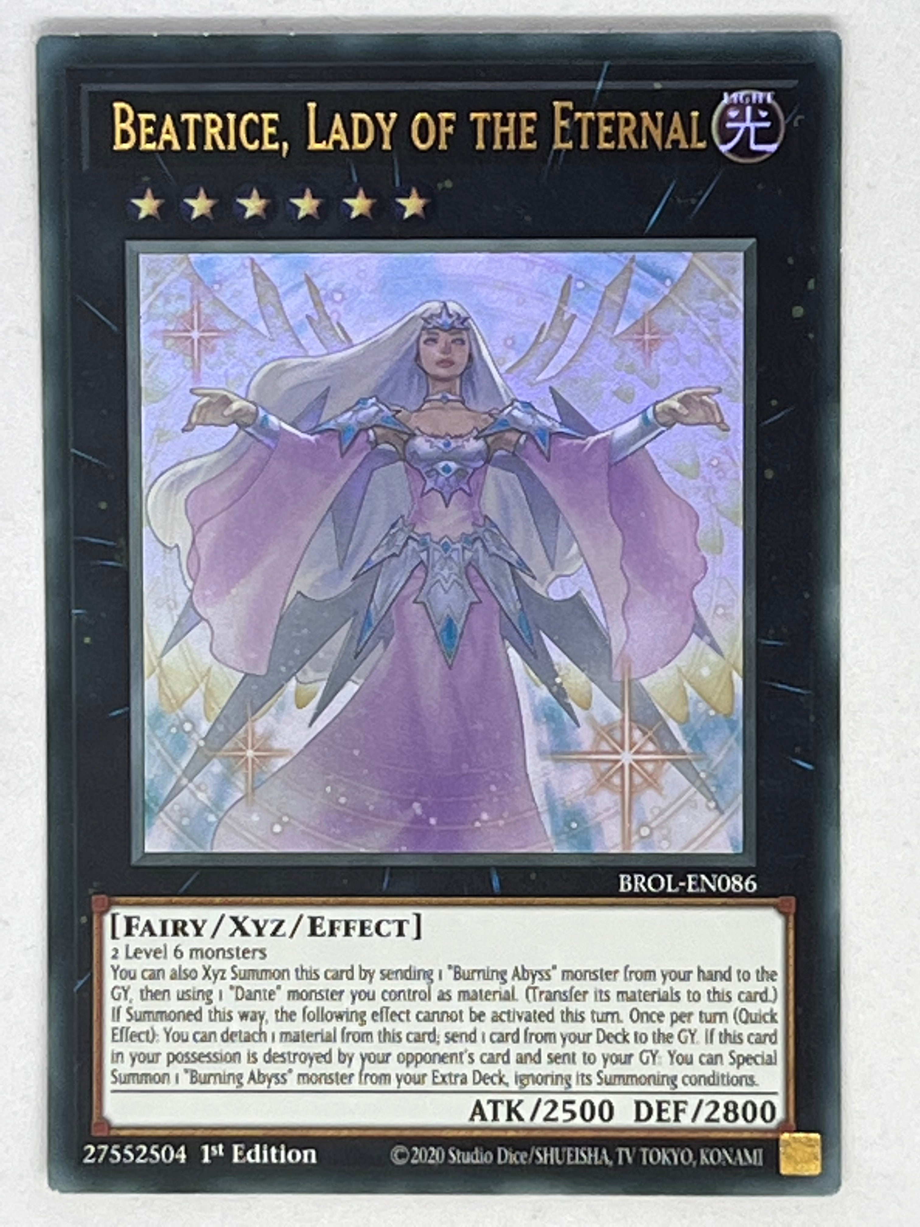 Beatrice Lady Of The Eternal BROL EN086 Genesis TCG