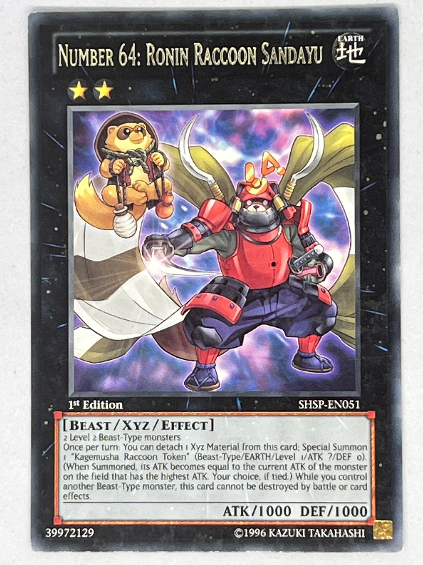 Number 64:Ronon Raccoon Sandayu SHSP-EN051