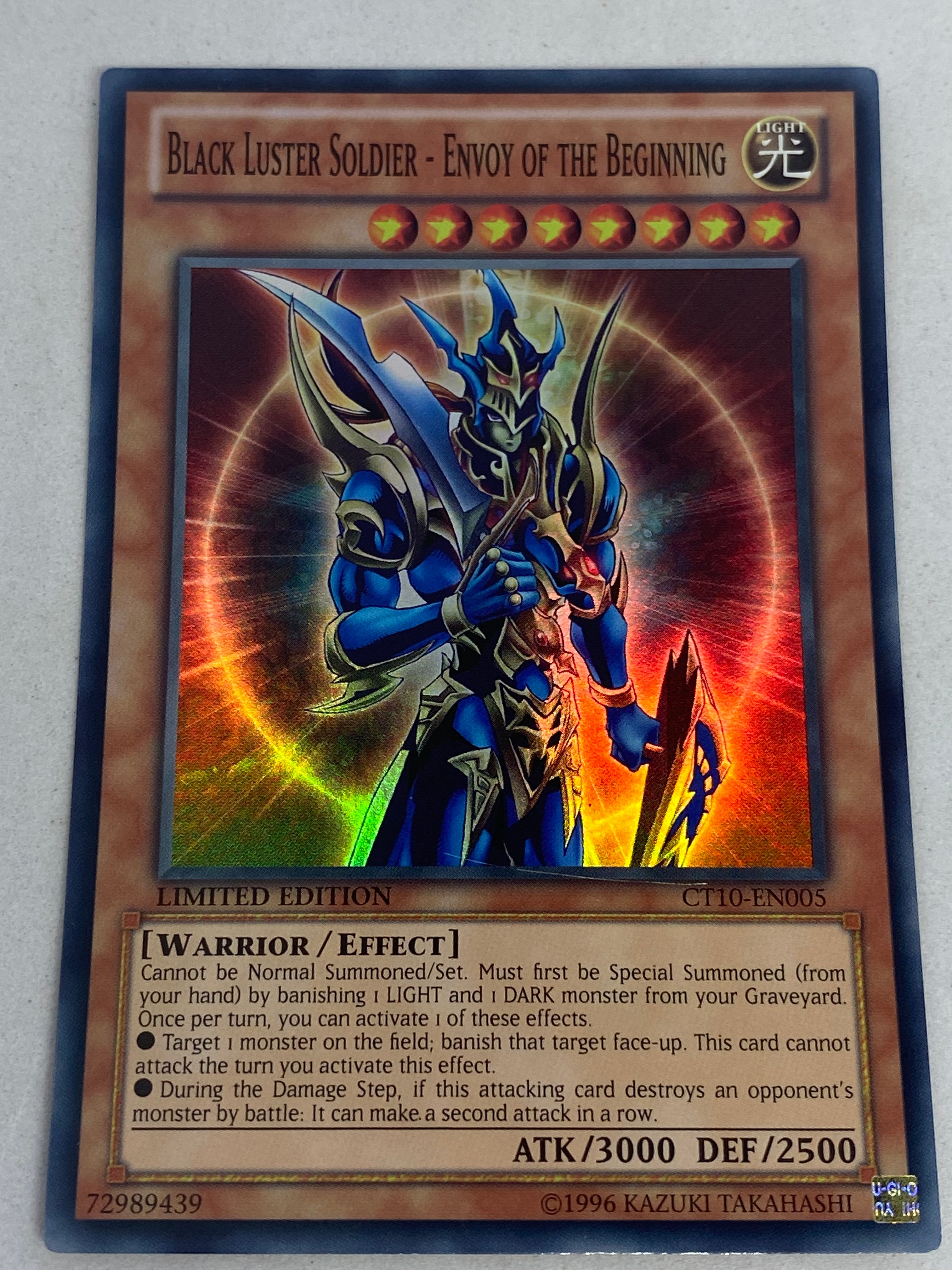 Black Luster Soldier - Envoy of the Beginning [CT10-EN005] Super Rare