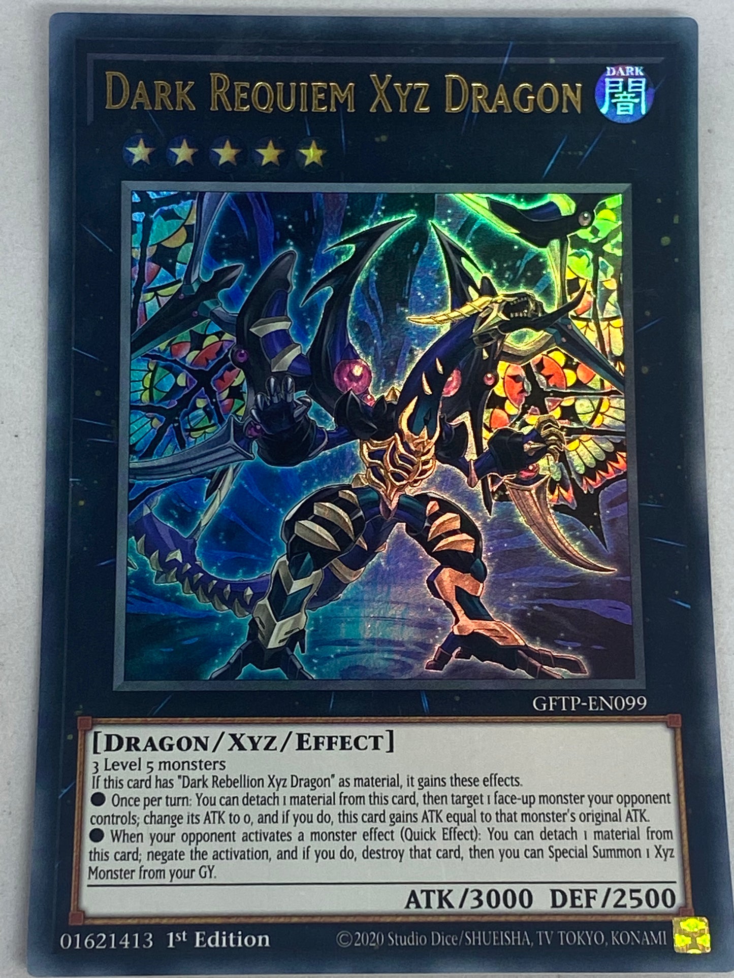 Dark Requiem XYZ Dragon GFTP-EN099