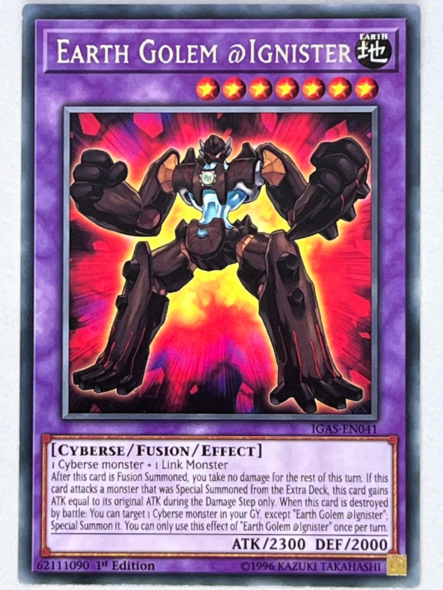 Earth Golem @Ignister IGAS-EN041