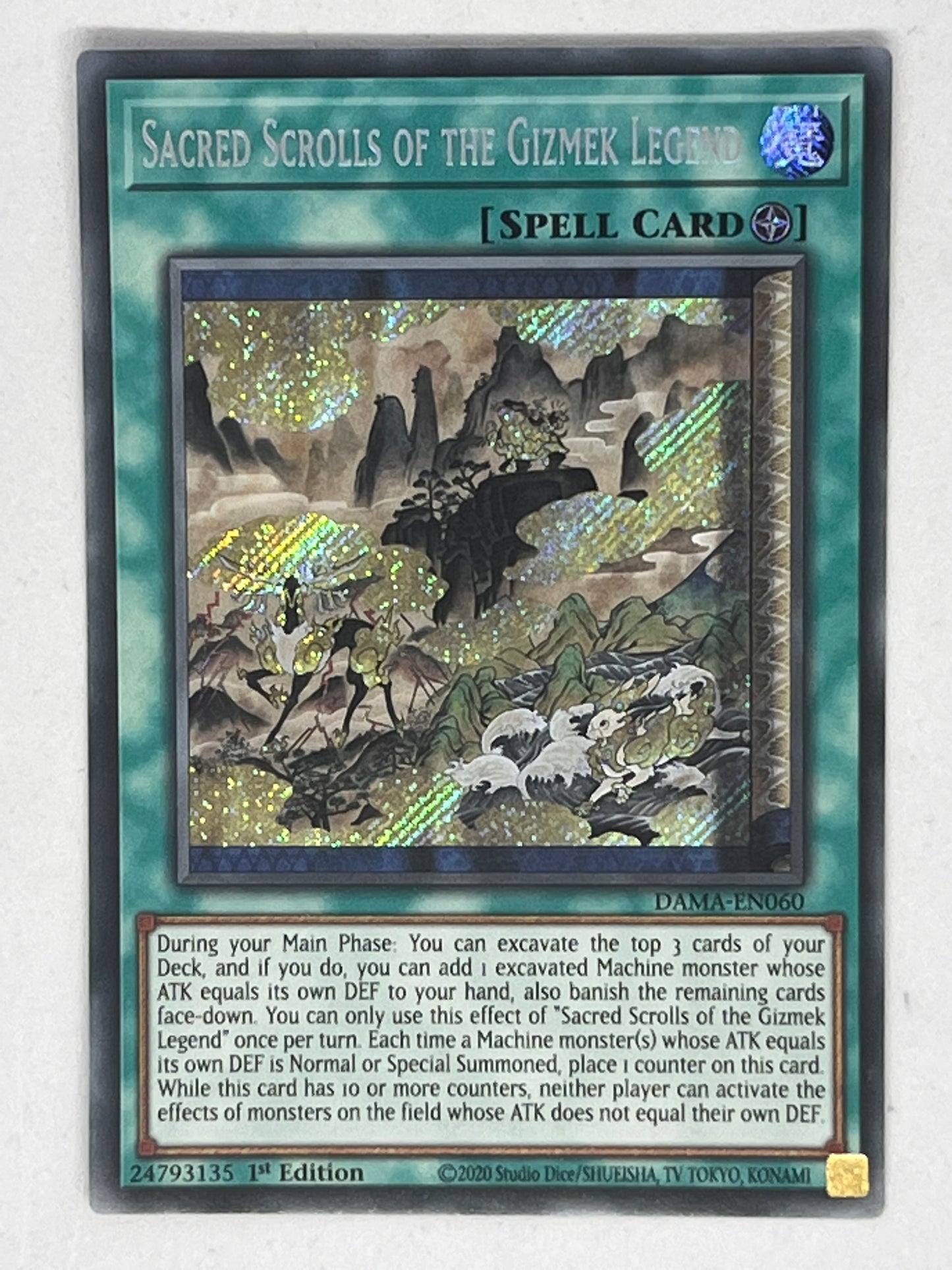 Sacred Scrolls Of The Gizmek Legend DAMA-EN060