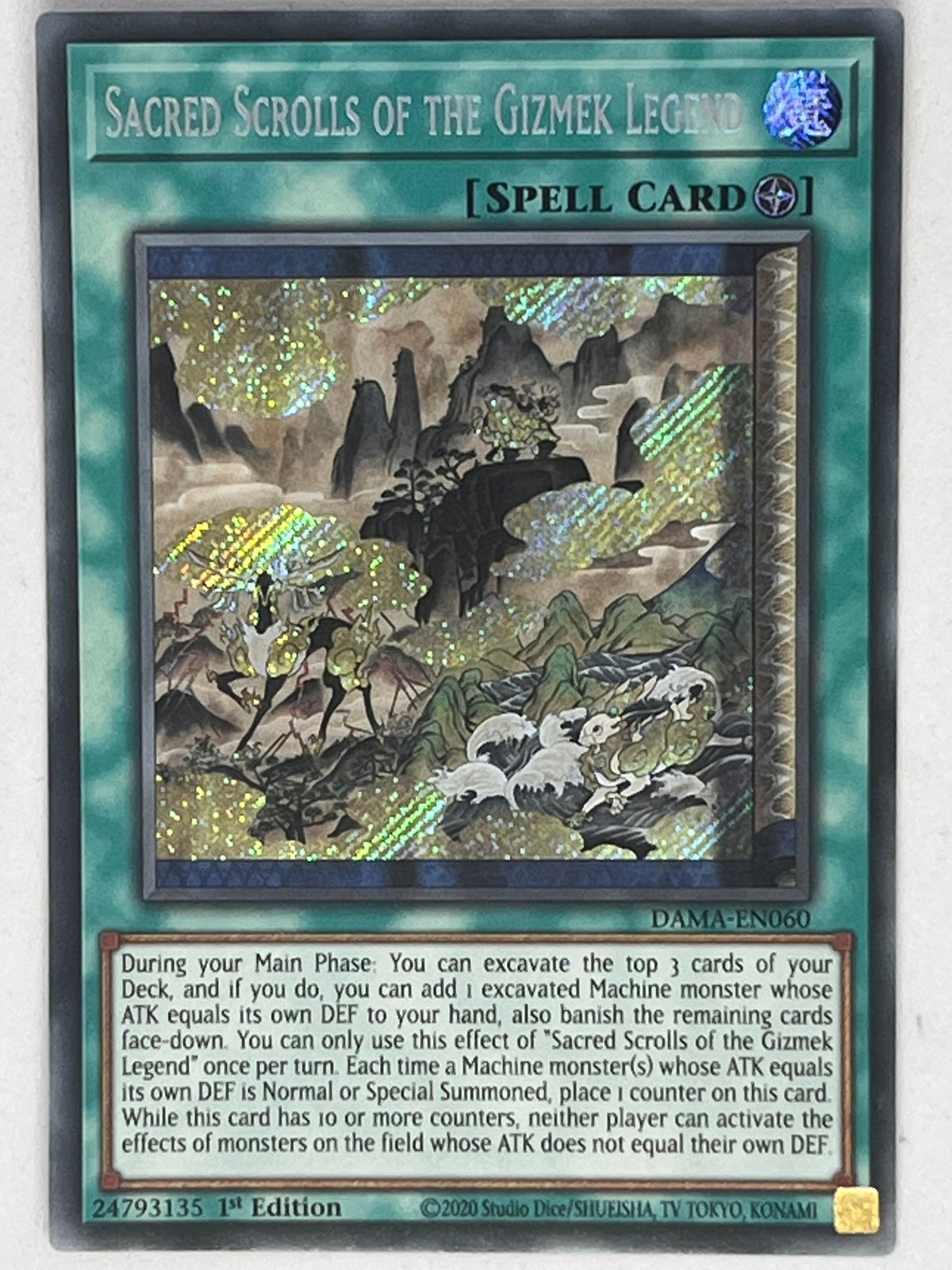 Sacred Scrolls Of The Gizmek Legend DAMA-EN060