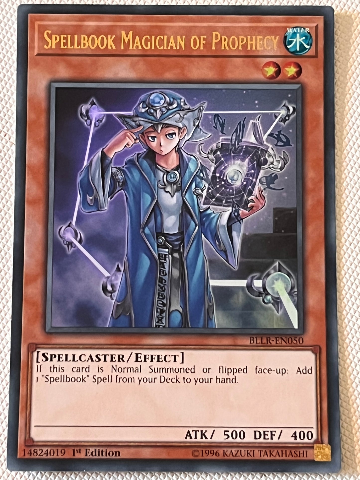 Spellbook Magician Of Prophecy BLLR-EN050