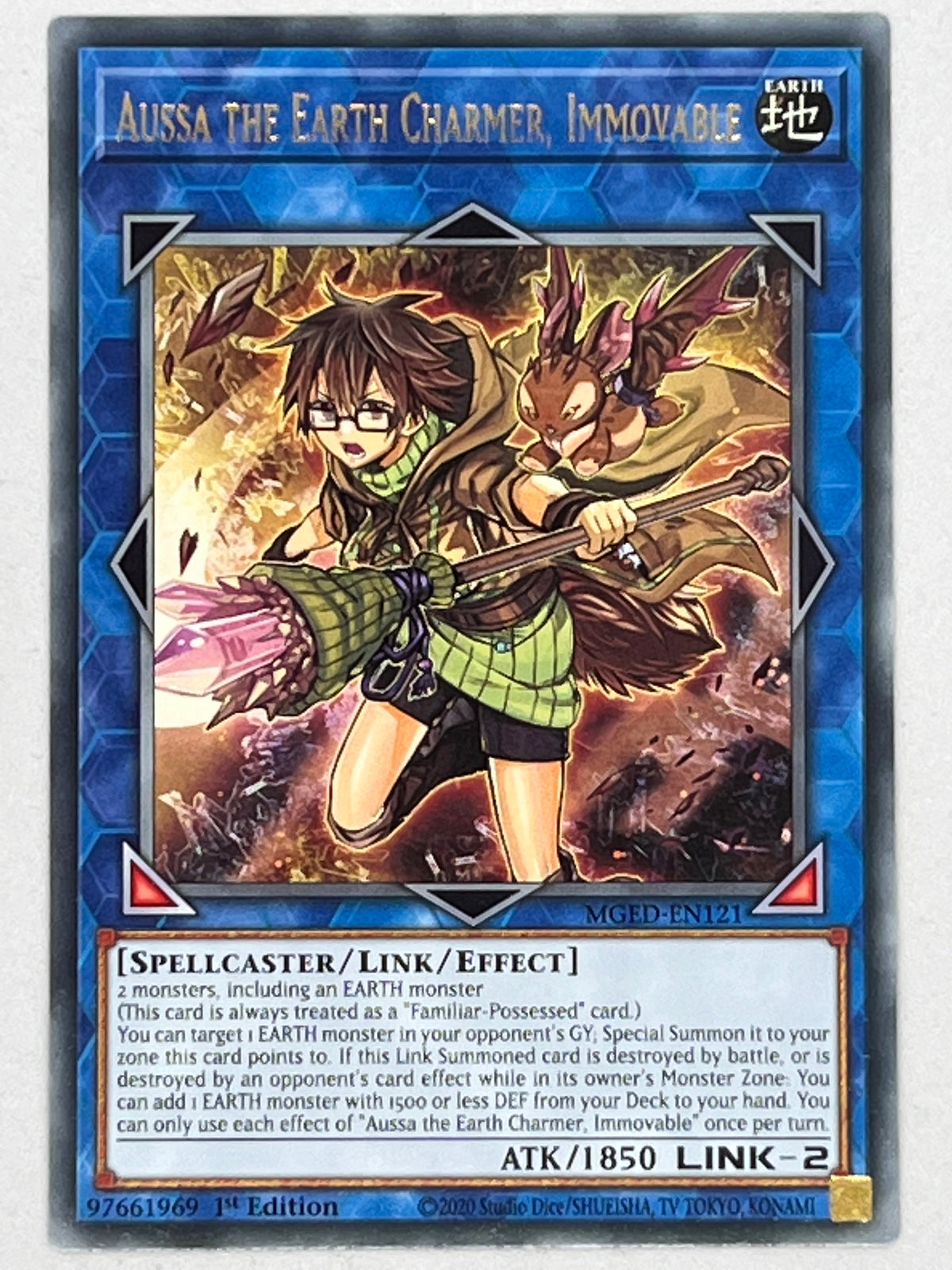 Aussa The Earth Charmer, Immovable MGED-EN121