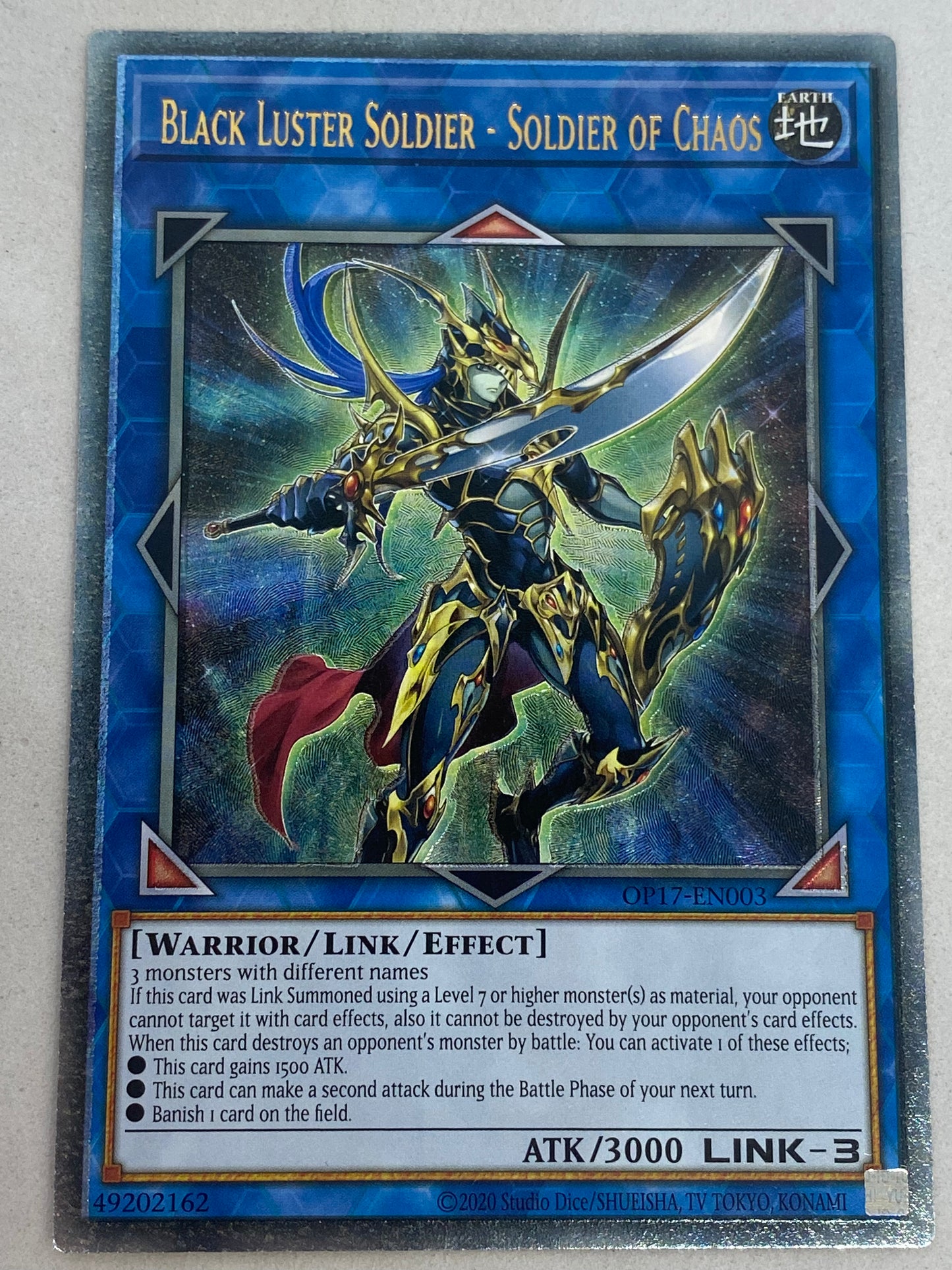 Black Luster Soldier - Soldier Of Chaos OP17-EN003