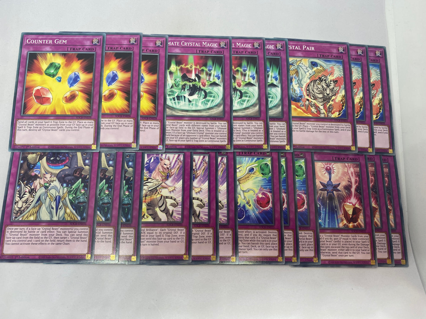 Crystal Beast Common Deck Core SDCB