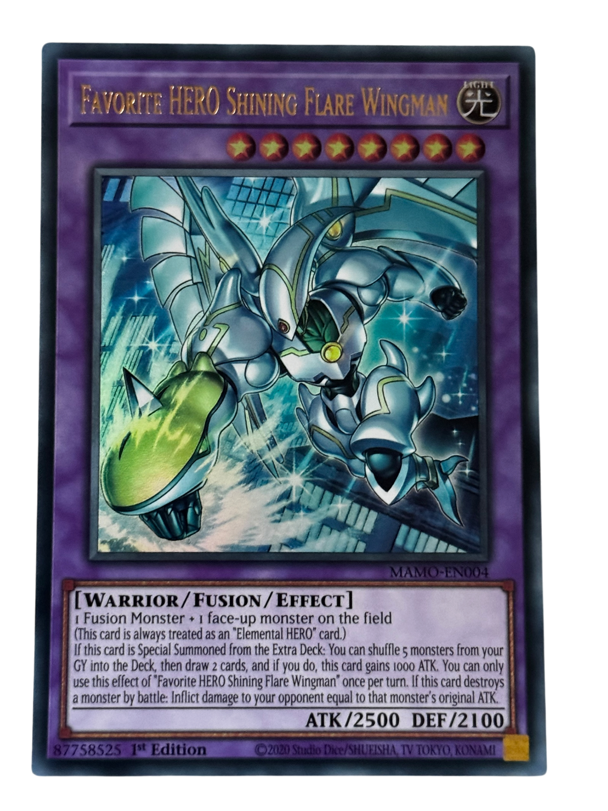 Favourite HERO Shining Flare Wingman MAMO-EN004