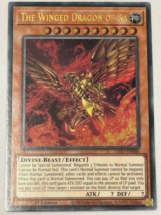 The Winged Dragon Of Ra LED7-EN000