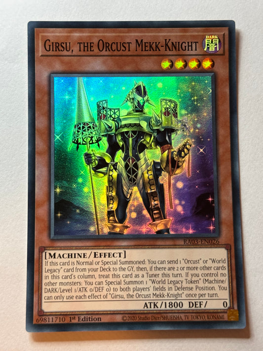 Girsu, The Orcust Mekk-Knight RA03-EN026