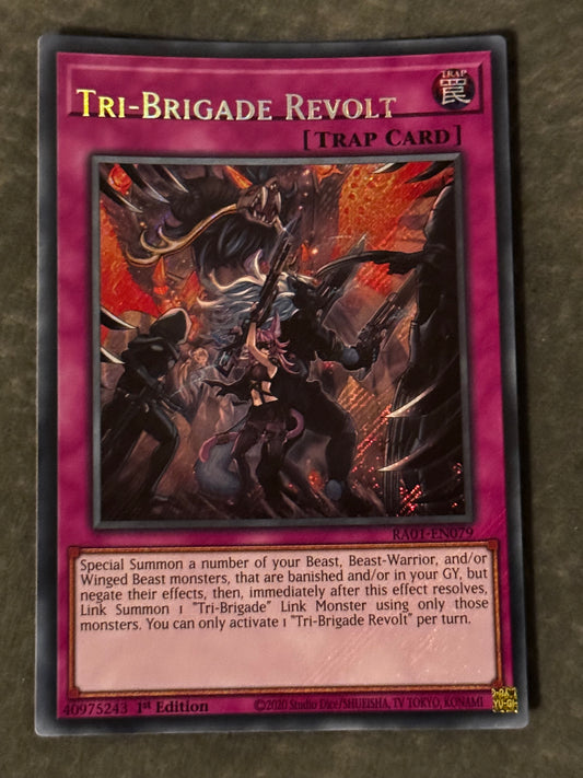 Tri-Brigade Revolt RA01-EN079 Misprint Name Shift