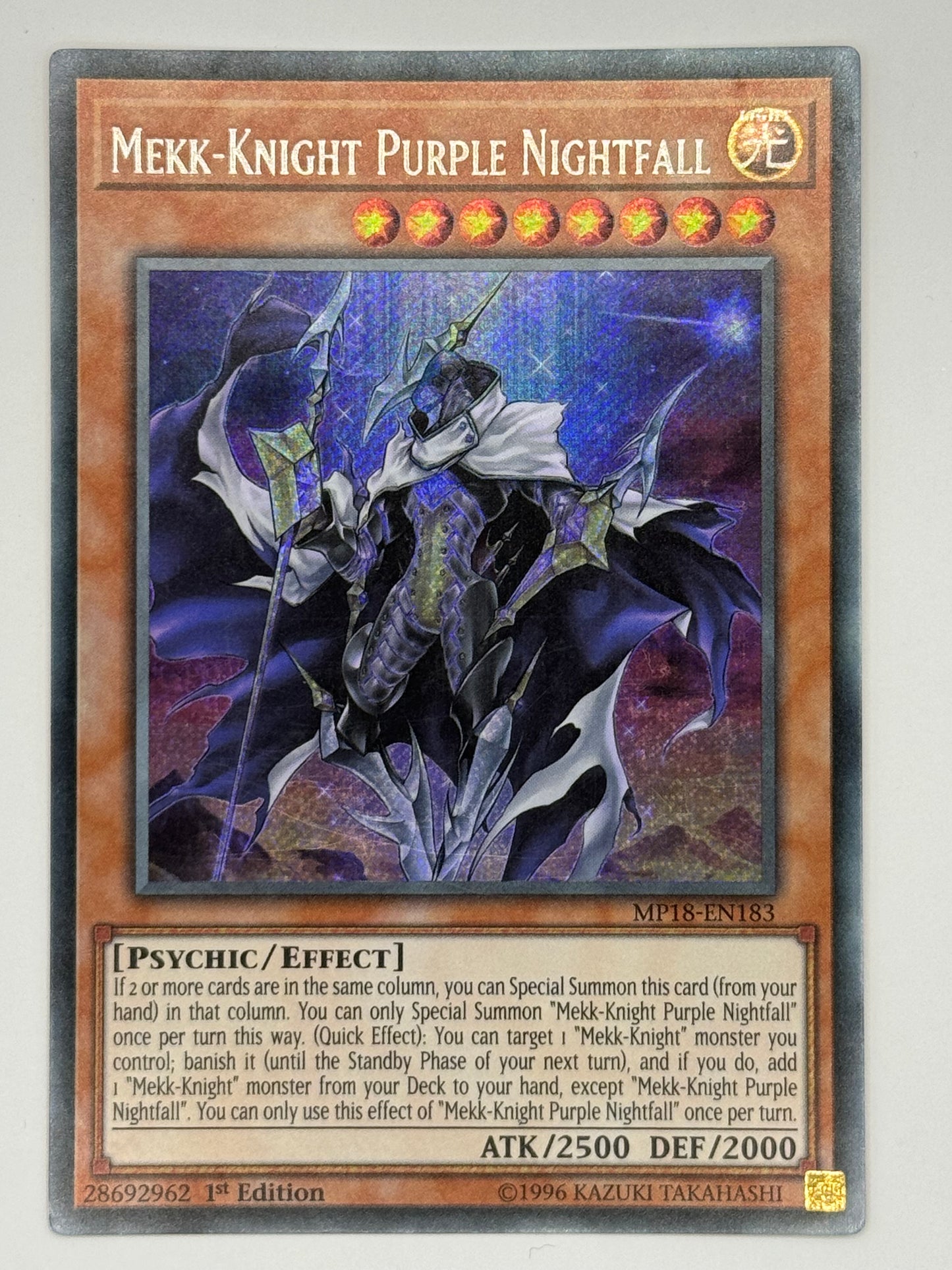 Mekk-Knight Purple Nightfall MP18-EN183
