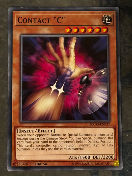 Contact “C” EXFO-EN037