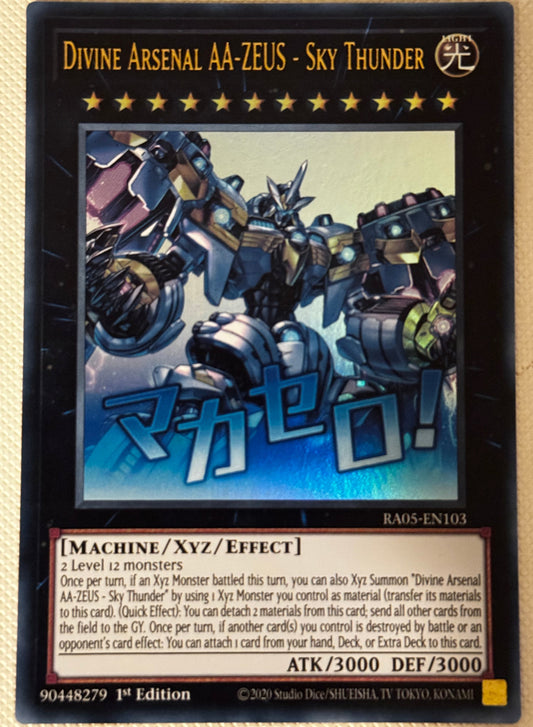 Divine Arsenal AA-Zeus - Sky Thunder RA05-EN103