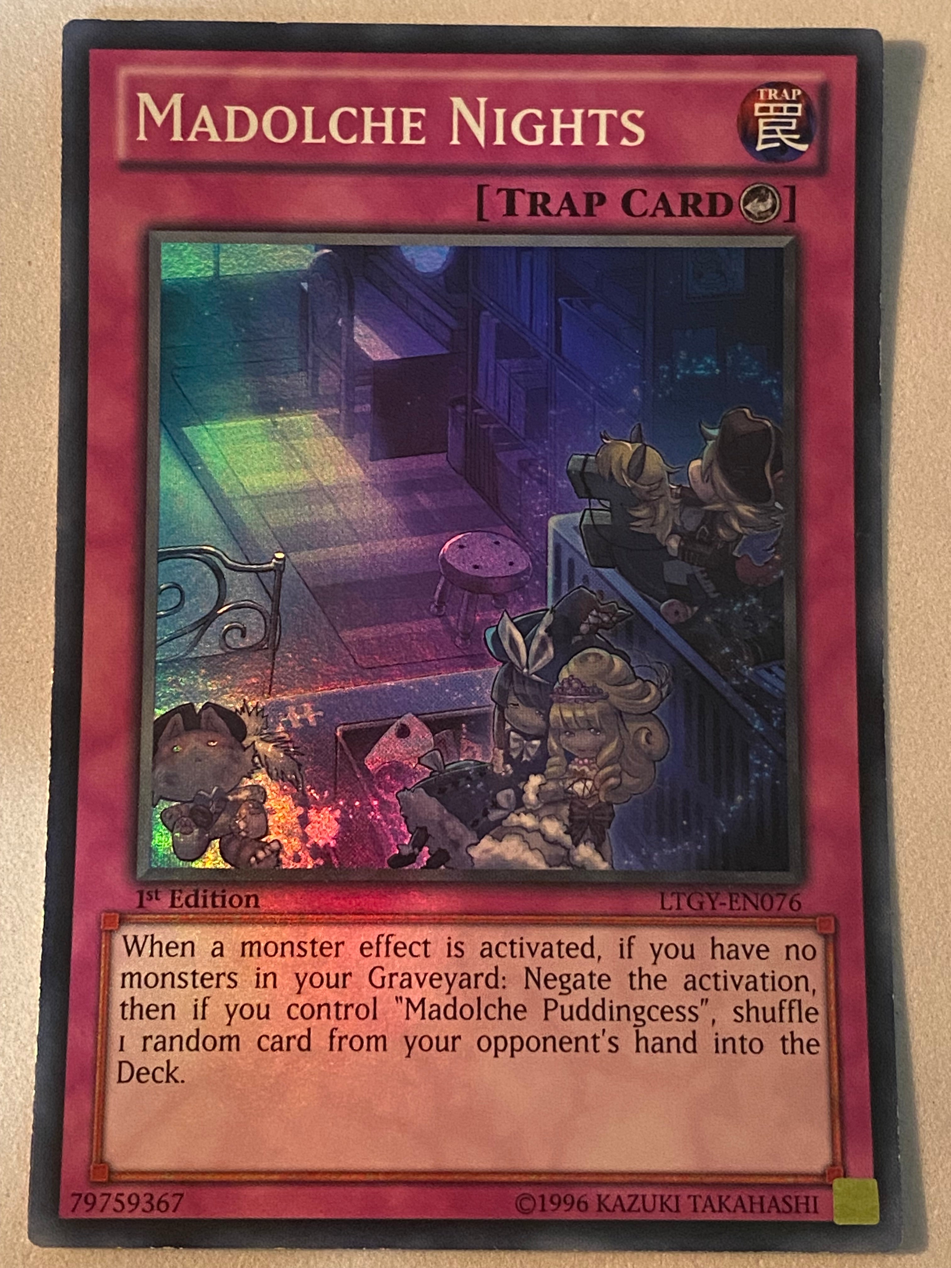 YU-GI-OH! Karte Madolche Nights (LTGY-EN076) – Super Rare, Unlimited Edition, Aus Lord Of The Tachyon Galaxy