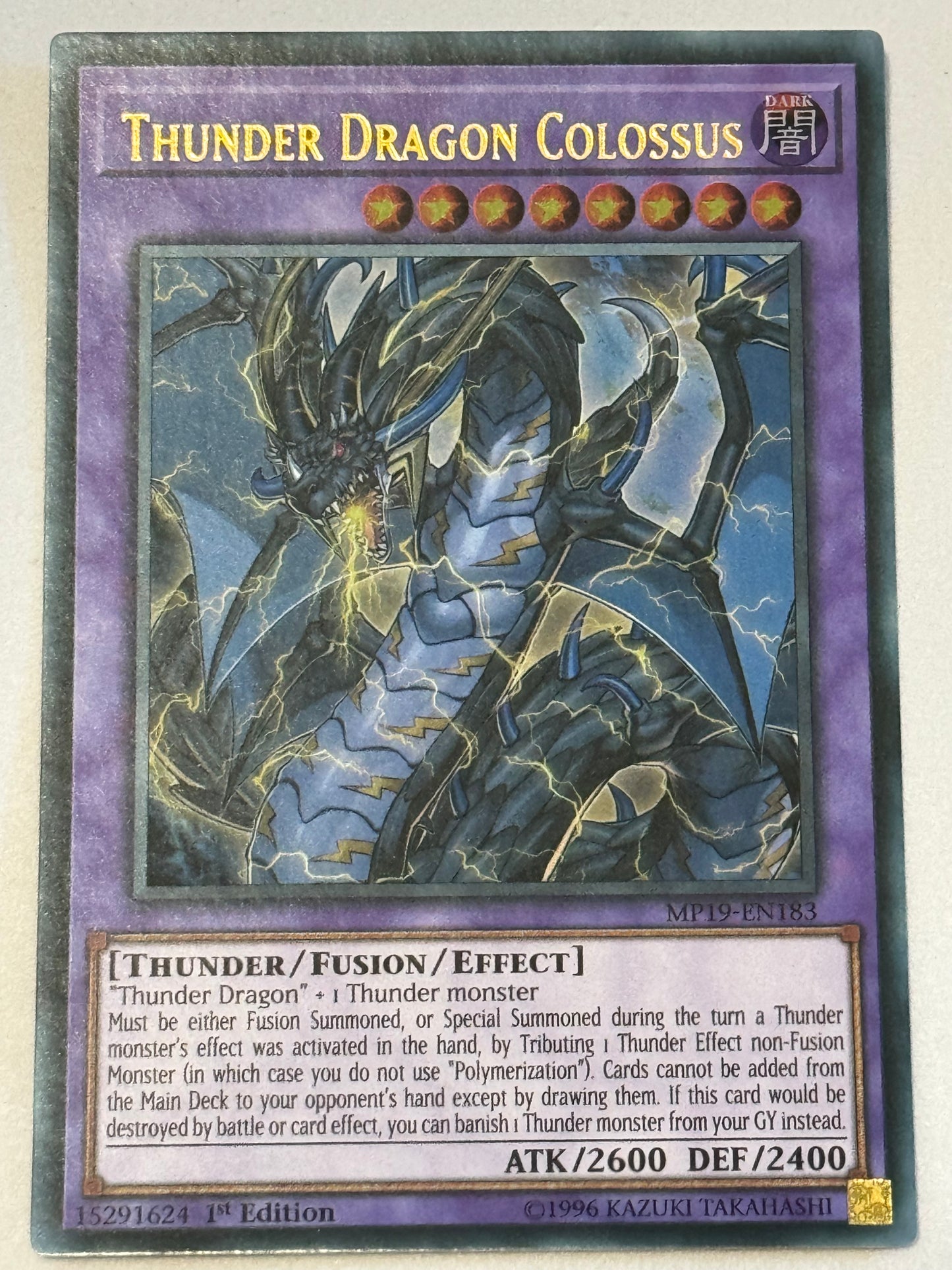 Thunder Dragon Colossus MP19-EN183