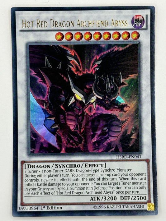 Hot Red Dragon Archfiend Abyss HSRD-EN041