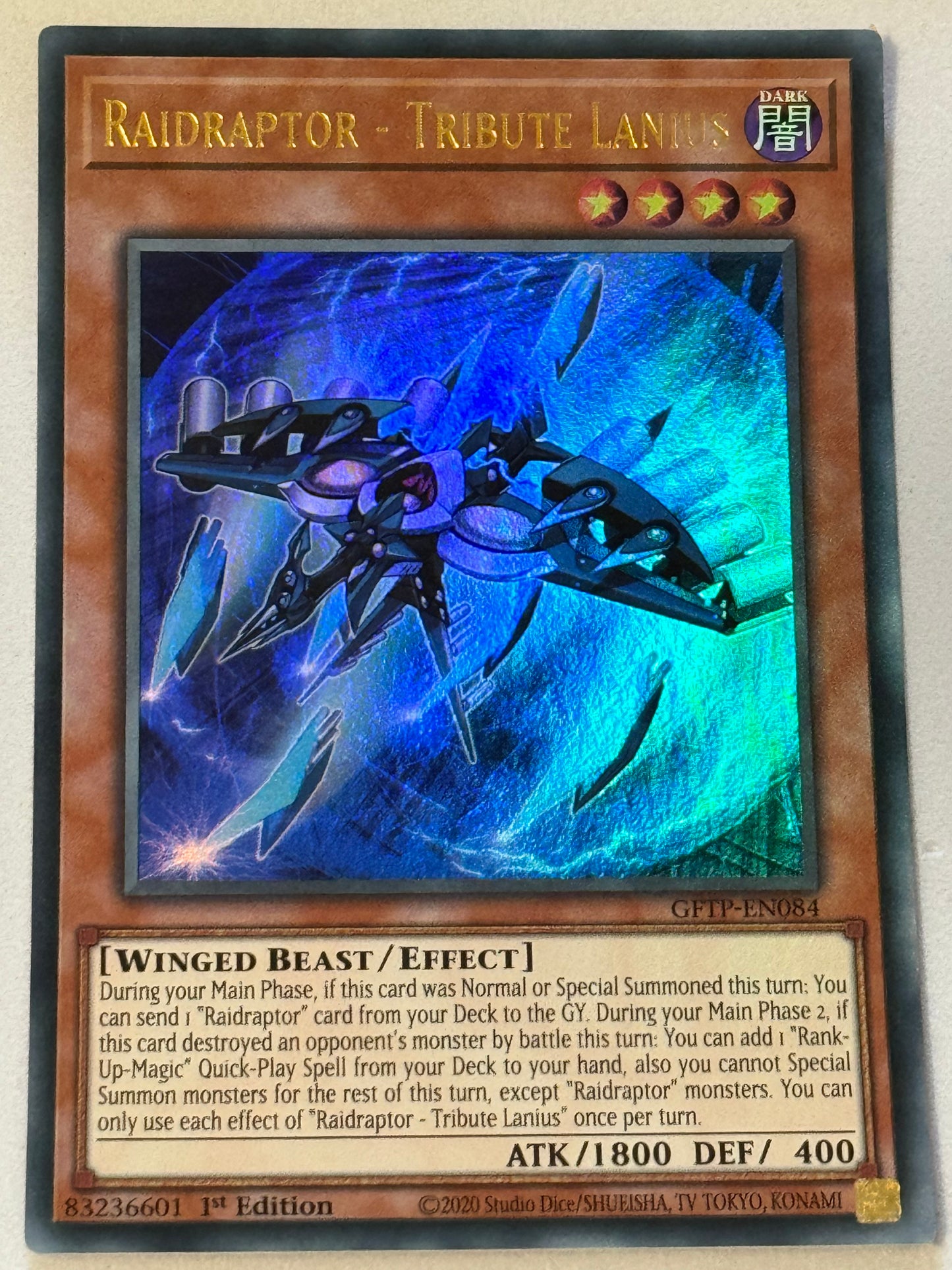 Raidraptor - Tribute Lanius GFTP-EN084