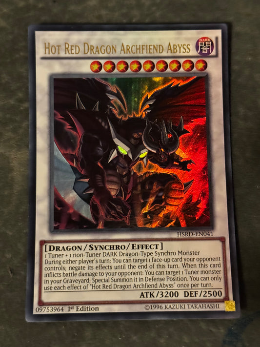 Hot Red Dragon Archfiend Abyss HSRD-EN041