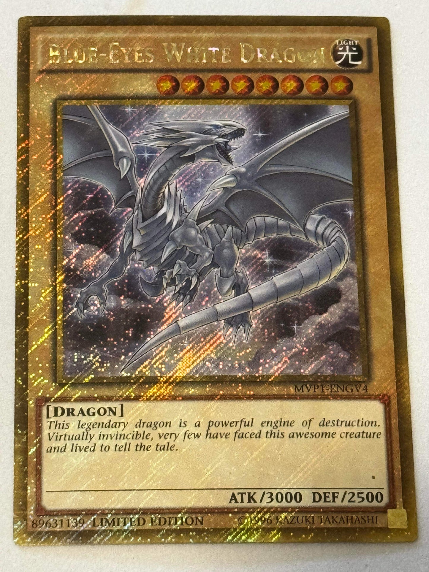 Blue-Eyes White Dragon MVP1-ENGV4