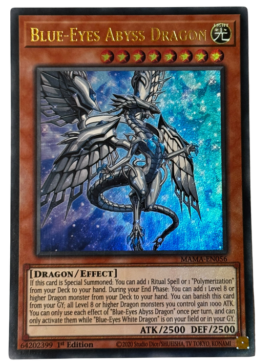 Blue-Eyes Abyss Dragon MAMA-EN056