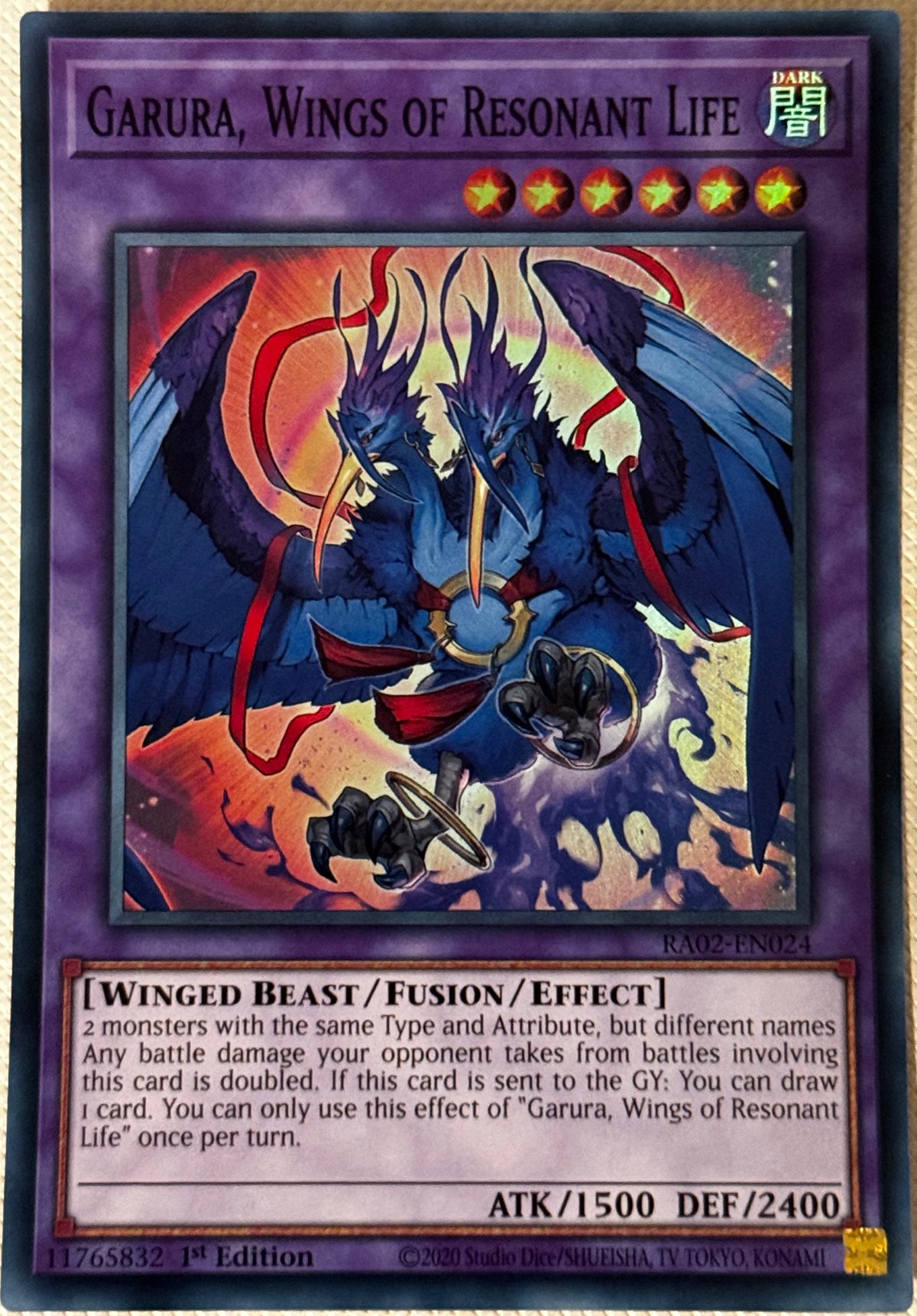 Garura, Wings Of Resonant Life RA02-EN024