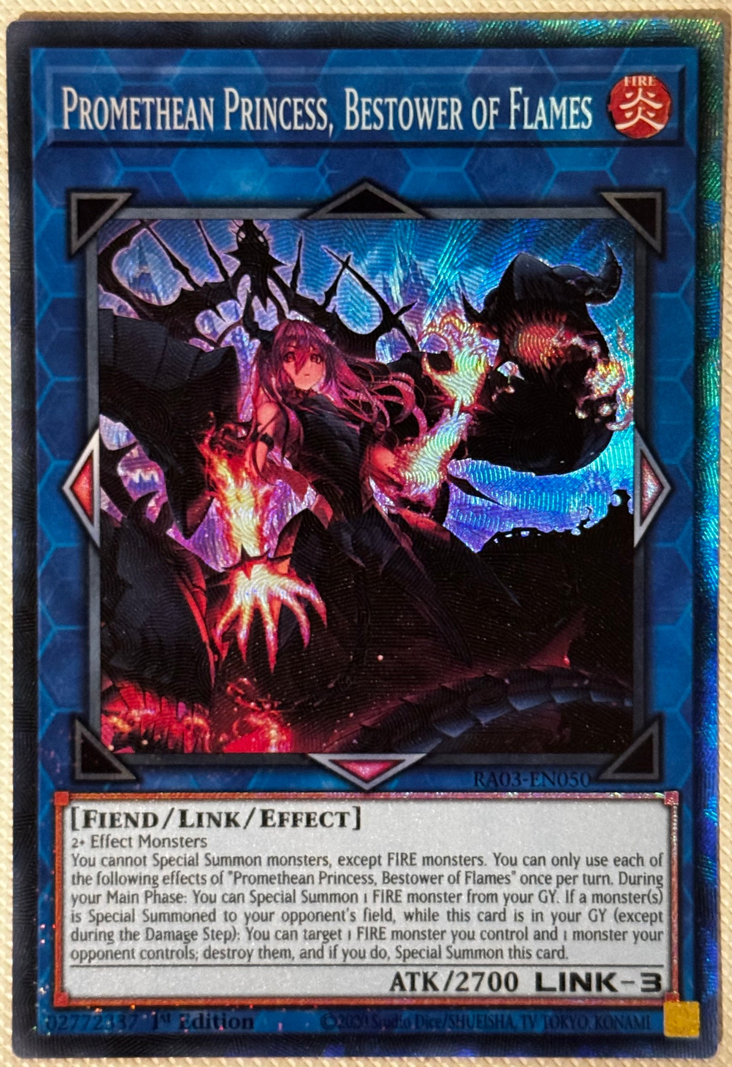Promethean Princess, Bestower Of Flames RA03-EN050