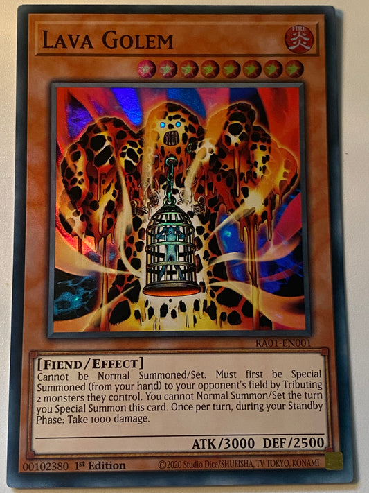 Lava Golem RA01-EN001