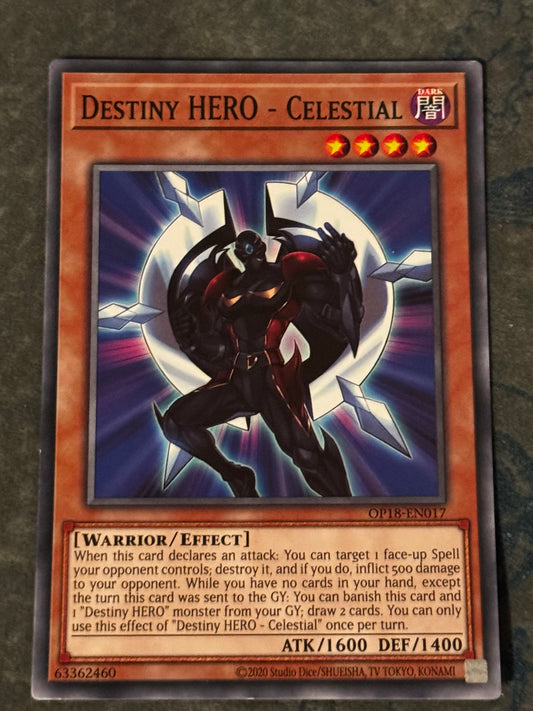 Destiny Hero - Celestial OP18-EN017