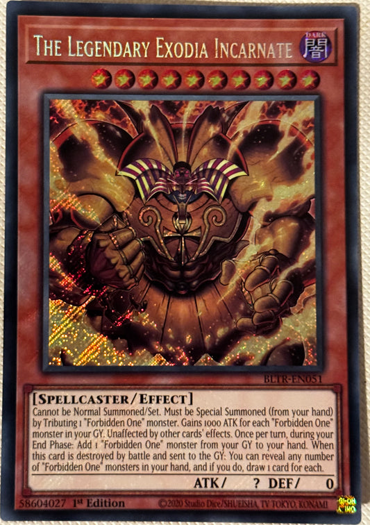 The Legendary Exodia Incarnate BLTR-EN051