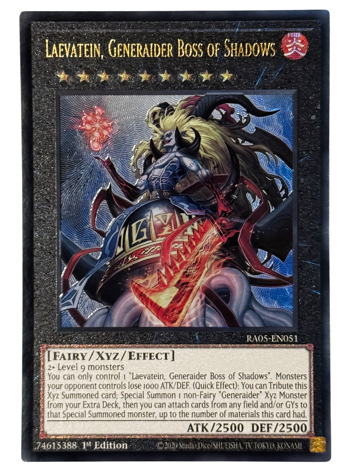 Laevatein, Generaider Boss Of Shadows RA05-EN051