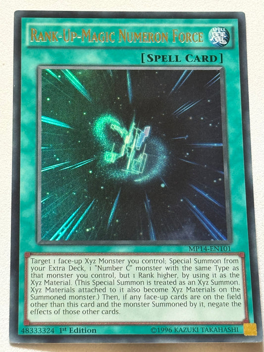 Rank-Up Magic Numeron Force MP14-EN101