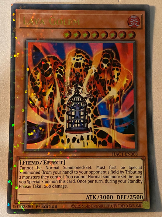 Lava Golem HAC1-EN008