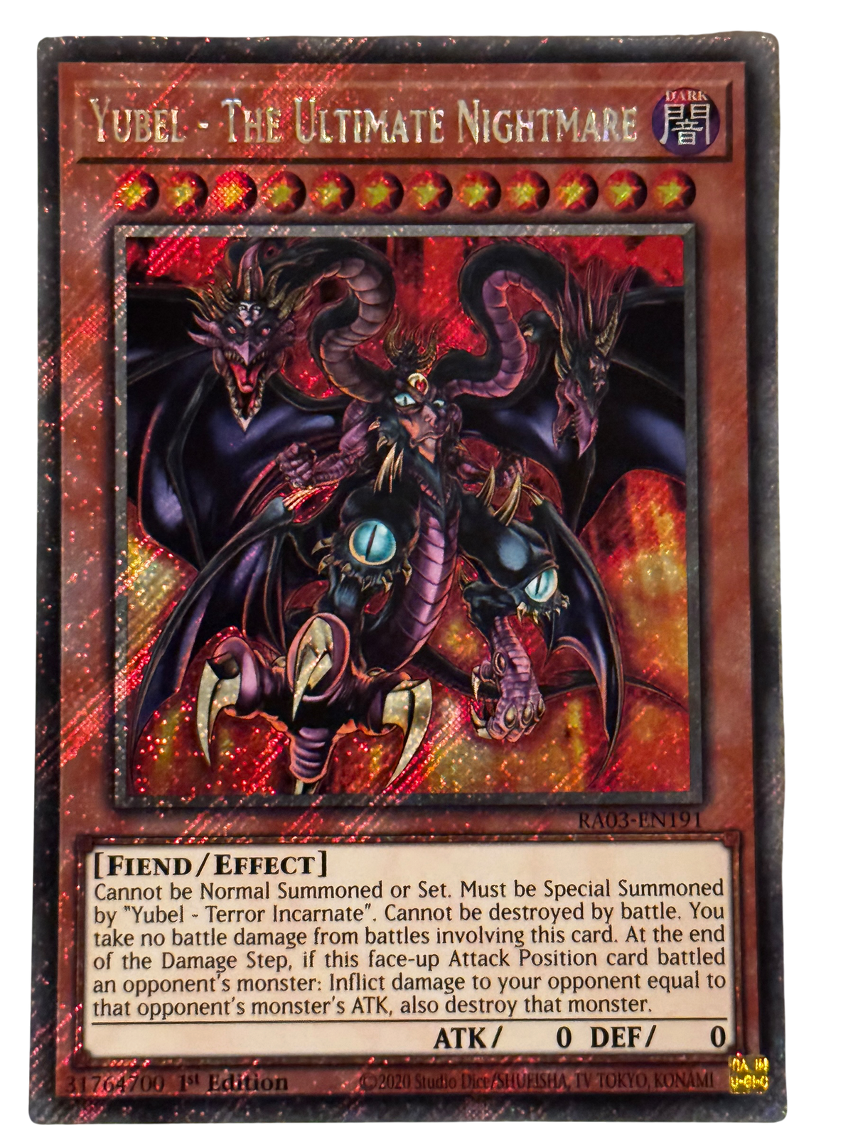 Yubel - The Ultimate Nightmare RA03-EN191