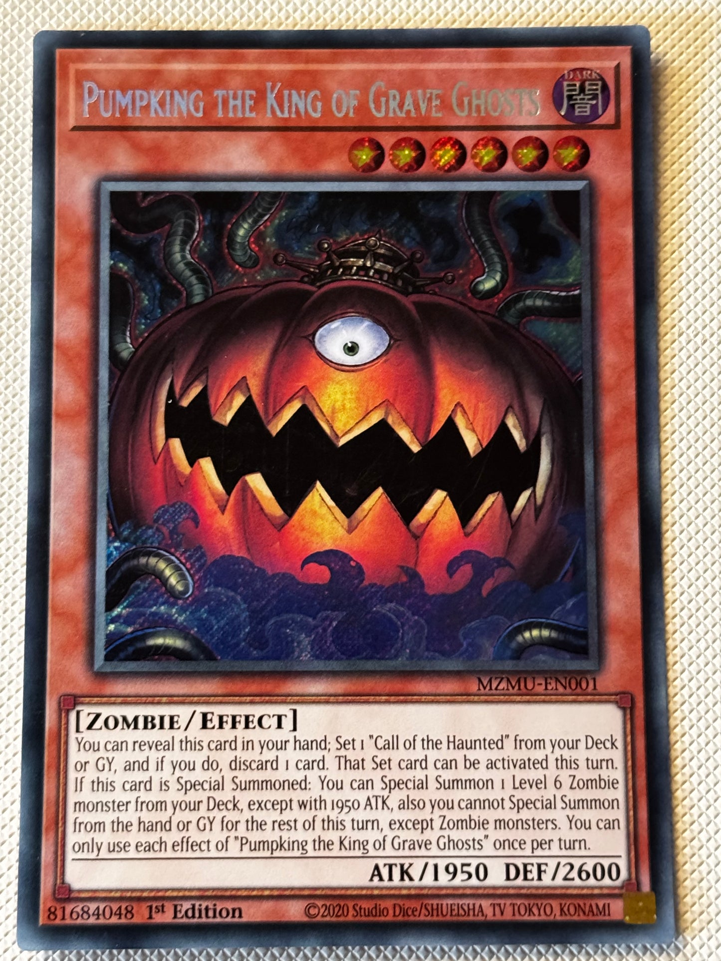 Pumpking The King Of Grave Ghosts MZMU-EN001