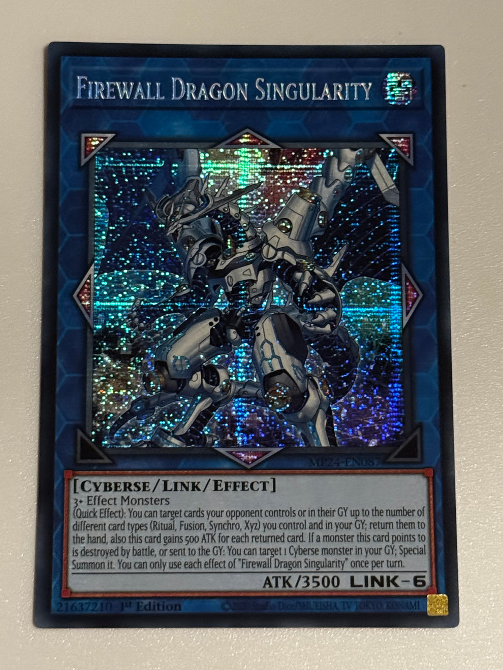 Firewall Dragon Singularity MP24-EN087 – Genesis TCG