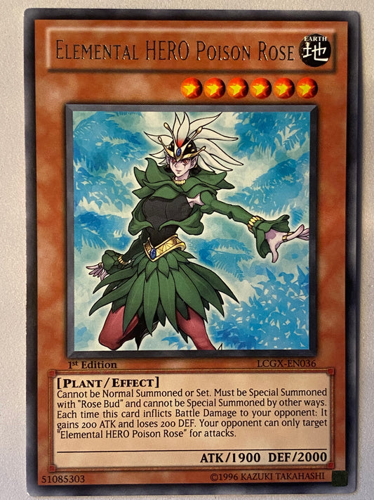 Elemental HERO Poison Rose LCGX-EN036