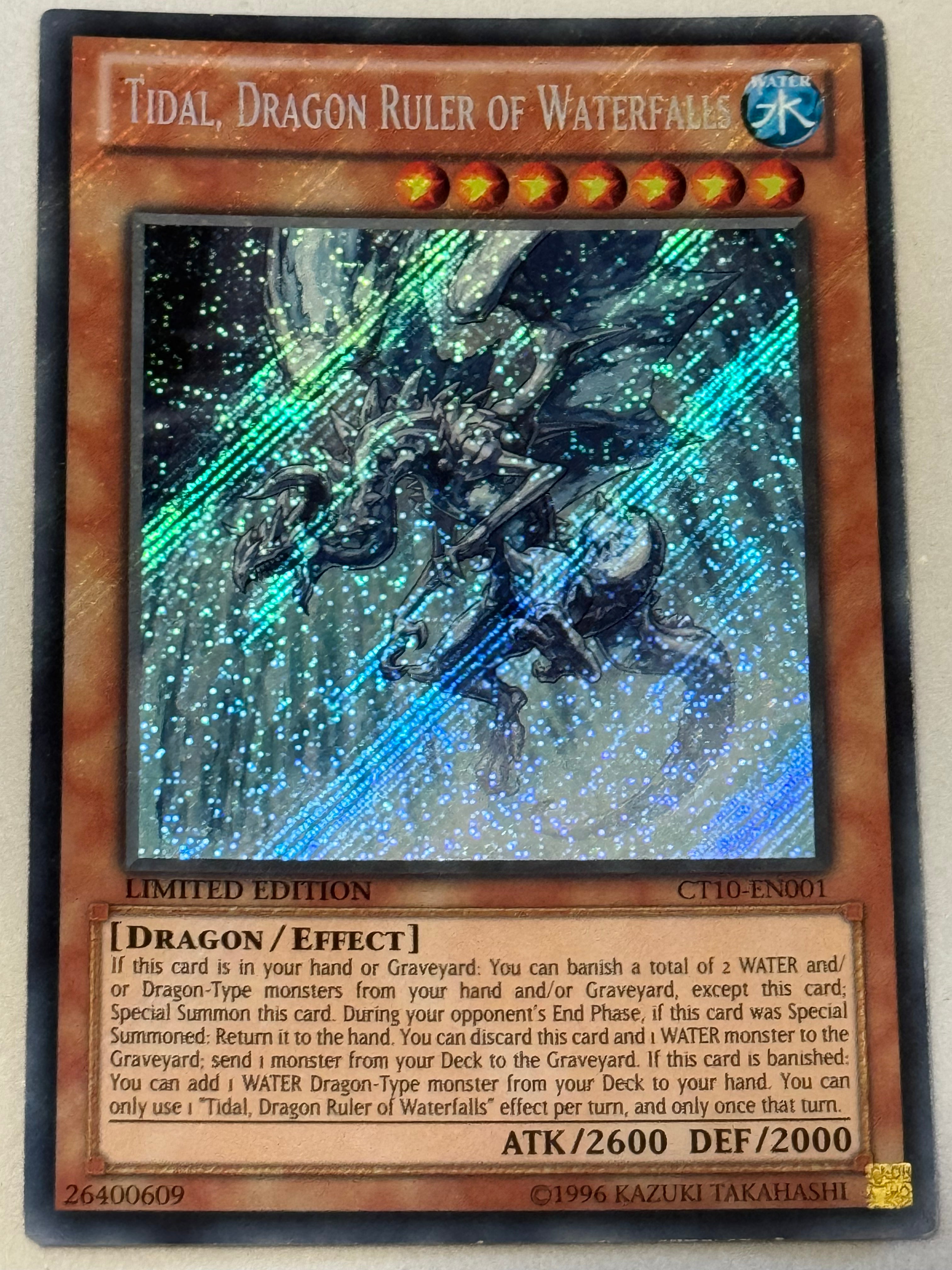 Tidal, Dragon Ruler Of Waterfalls CT10-EN001 – Genesis TCG