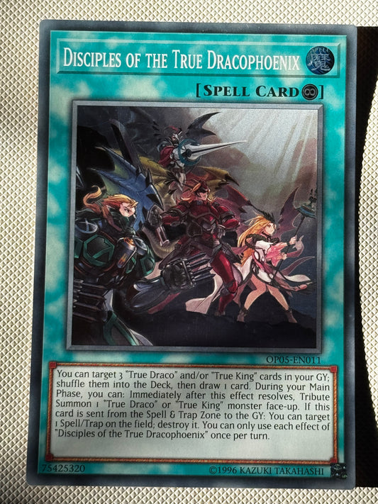 Disciples Of The True Dracophoenix OP05-EN011