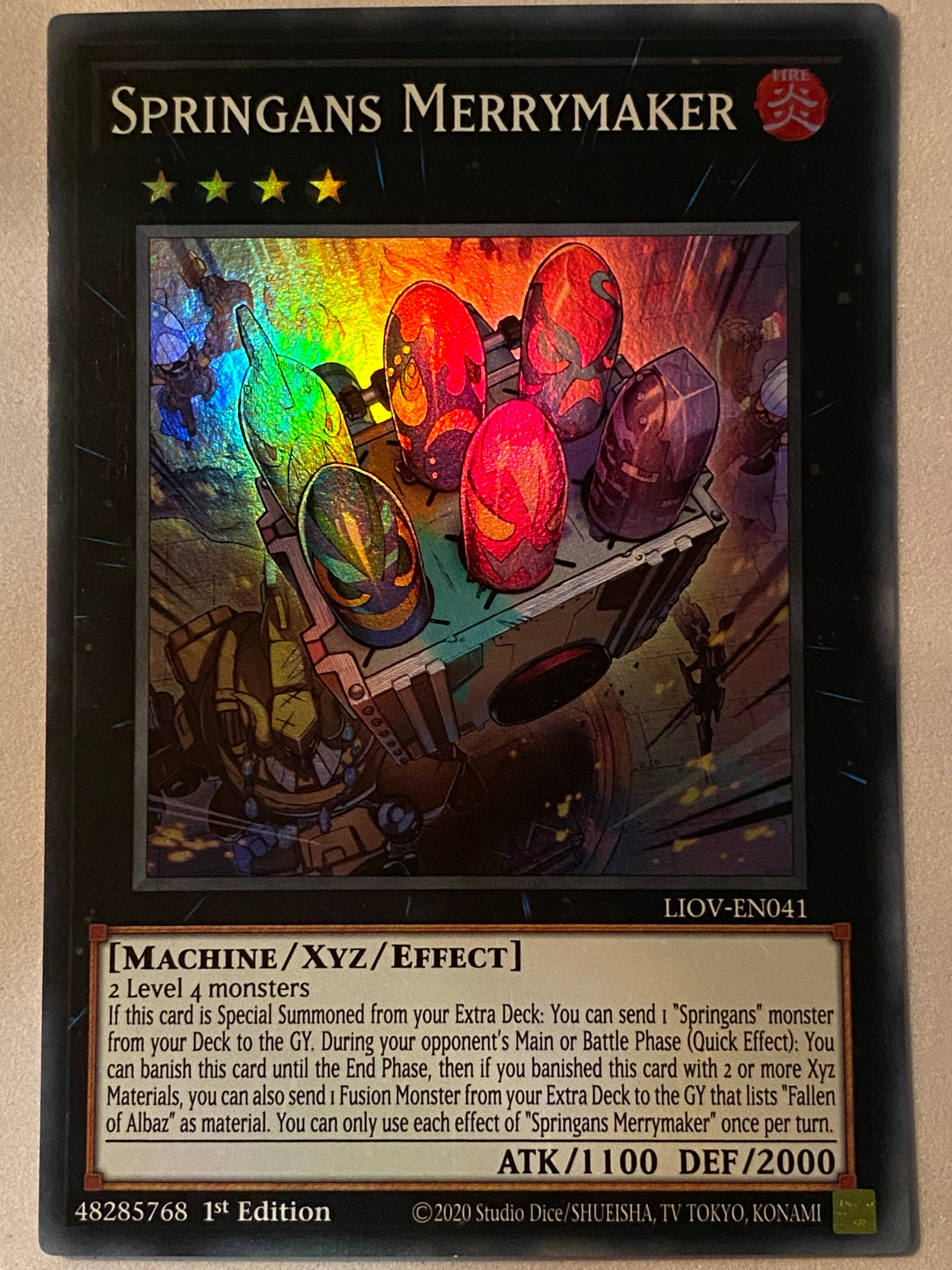 Springans Merrymaker LIOV-EN041 – Genesis TCG