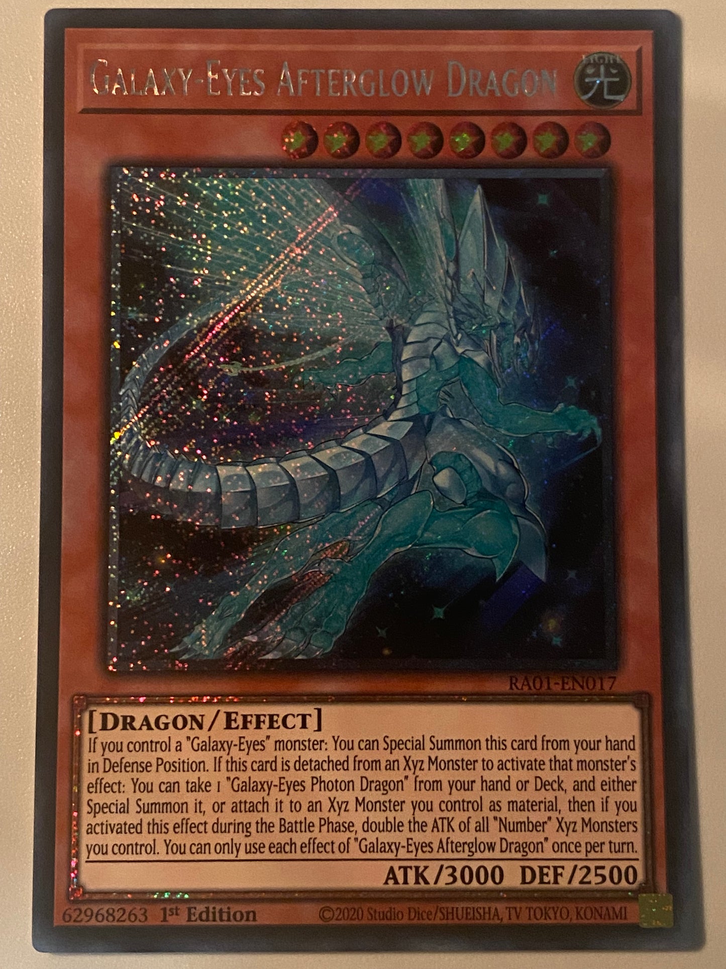 Galaxy-Eyes Afterglow Dragon RA01-EN017