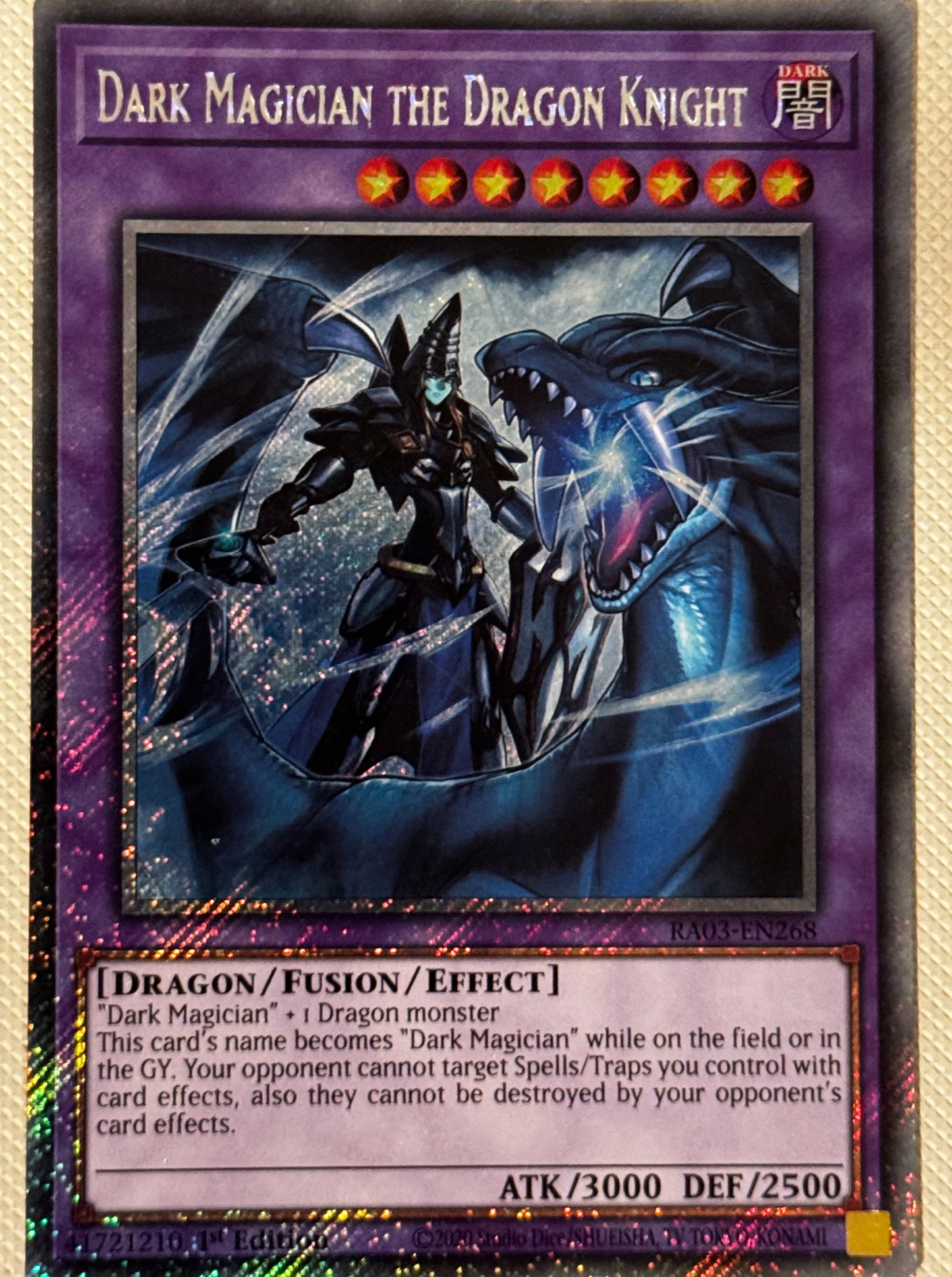 Dark Magician The Dragon Knight RA03-EN268