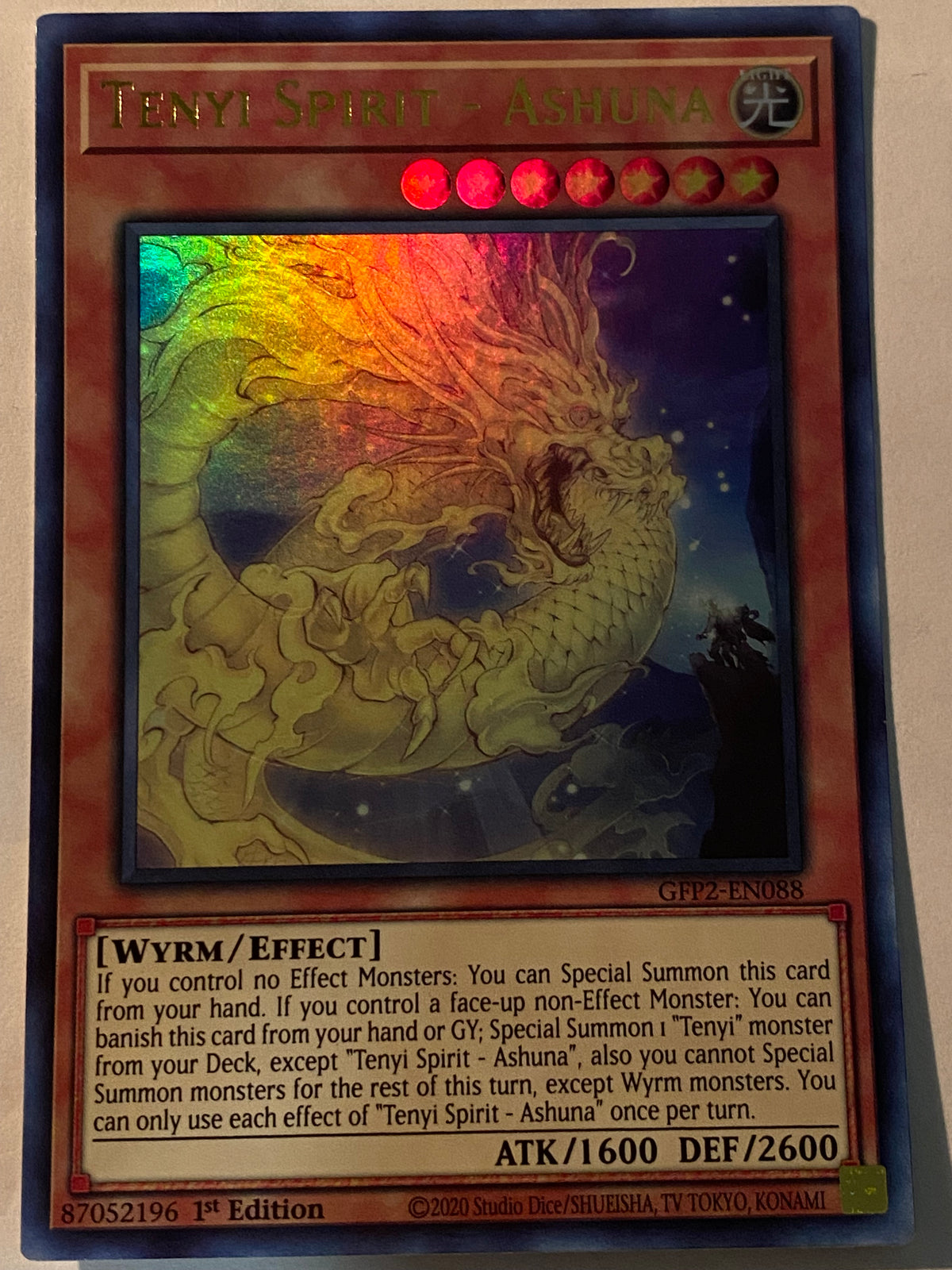 Ashuna Tenyi Spirit - Ashuna GFP2-EN088 – Genesis TCG