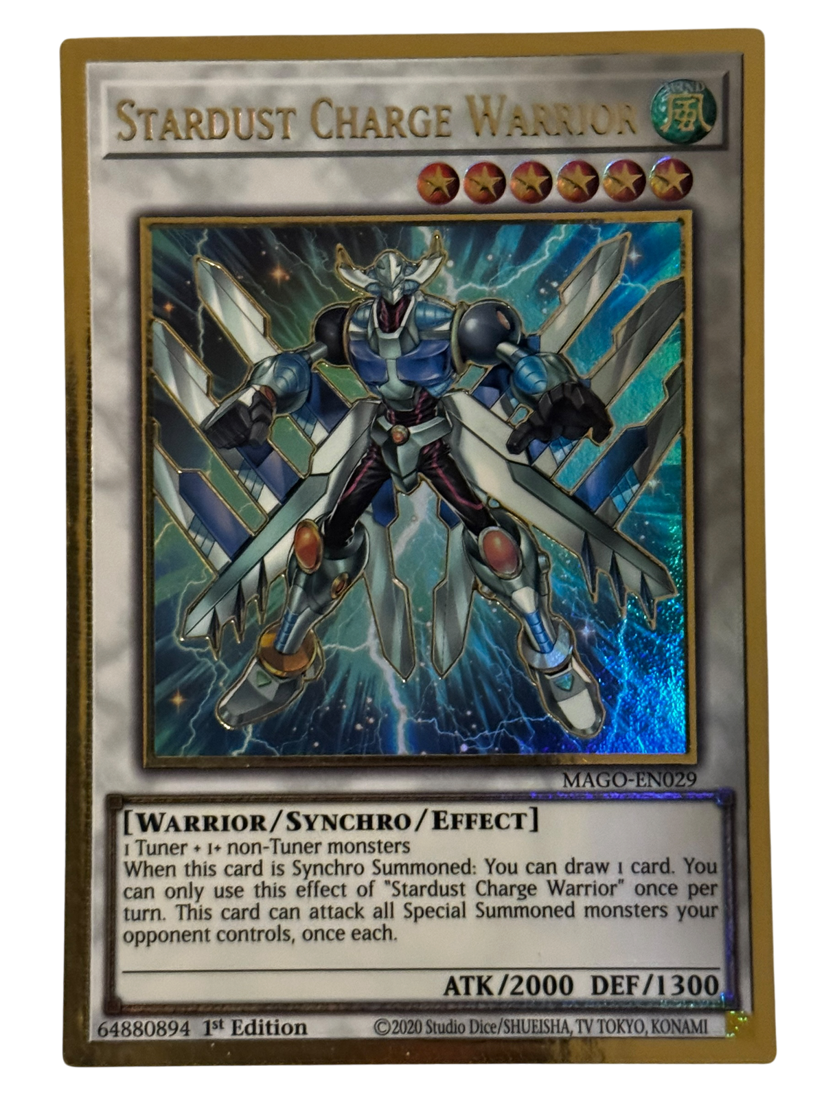 Stardust Charge Warrior MAGO-EN029