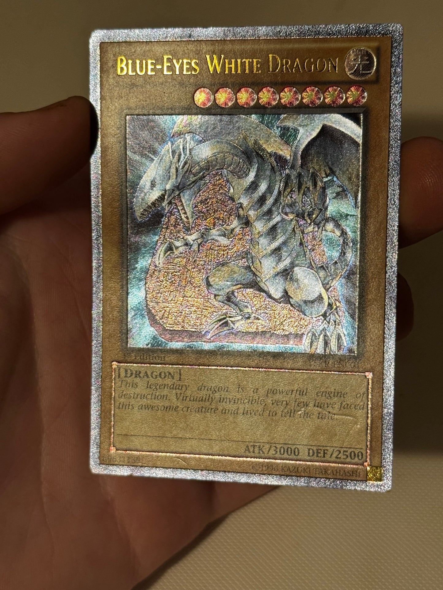 Blue-Eyes White Dragon YSKR-EN001(Read Description)